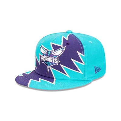 Charlotte Hornets Gorra | New Era NBA Flash 9fifty Snapback Cap Mexico - Azules